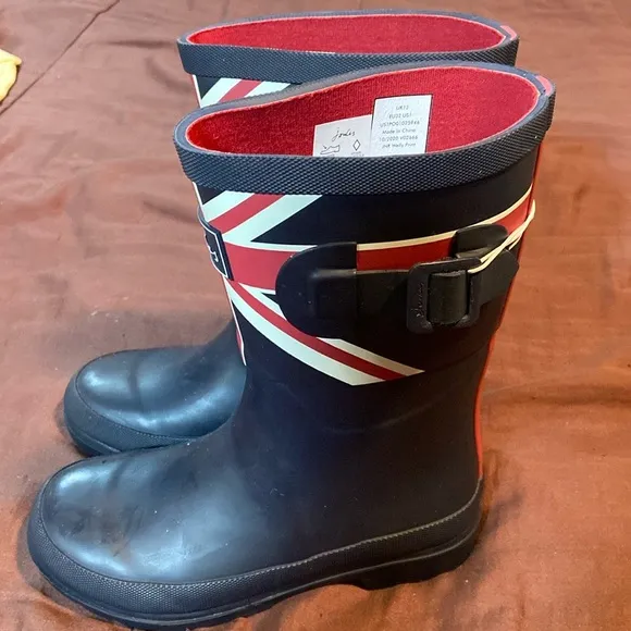 Navy Blue Rain Boots by Joules Brand.  NWT!