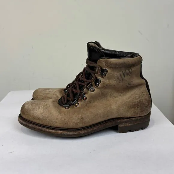 N.D.C Made by Hand Leather Shearling Lined Hiking Boots Women's 39 / 9