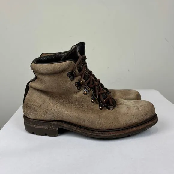N.D.C Made by Hand Leather Shearling Lined Hiking Boots Women's 39 / 9