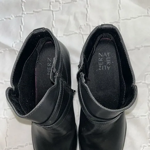 Neutralizer Black Water Resistant Ankle Boots(Size 11)