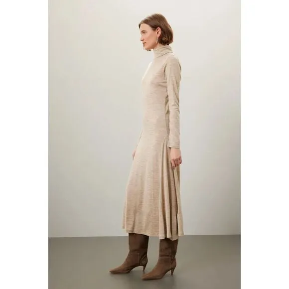 NEW $298 POLO RALPH LAUREN Long Sleeve Day Dress Size Medium