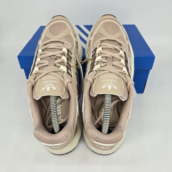 New Adidas Originals Ozmillen Beige Wonder White Orchid Women's Shoes Size 9.5