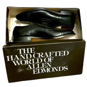 NEW! Allen Edmonds Men’s Black Leather Loafers Dress Shoes