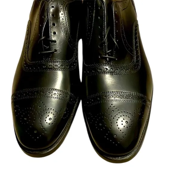 NEW! Allen Edmonds Men’s Black Leather Loafers Dress Shoes