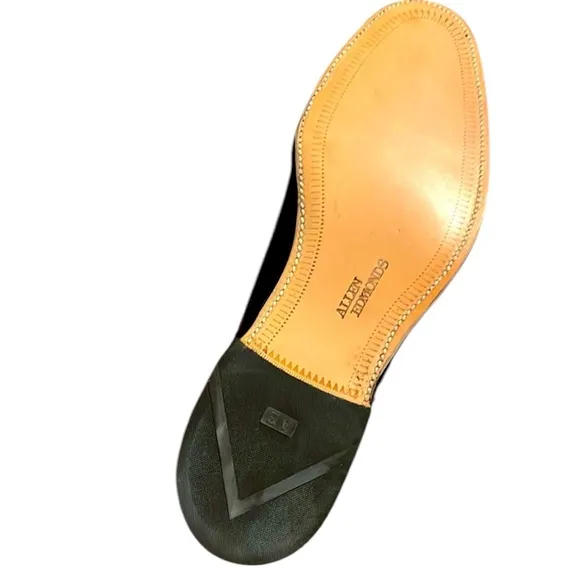 NEW! Allen Edmonds Men’s Black Leather Loafers Dress Shoes