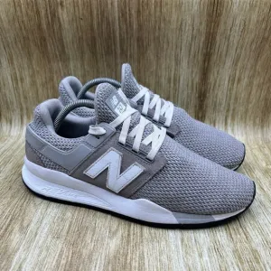 New Balance 247 Revlite Men's Size 9 Grey White Shoes Sneakers‎ Athletic MS247FJ