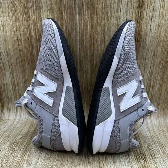New Balance 247 Revlite Men's Size 9 Grey White Shoes Sneakers‎ Athletic MS247FJ