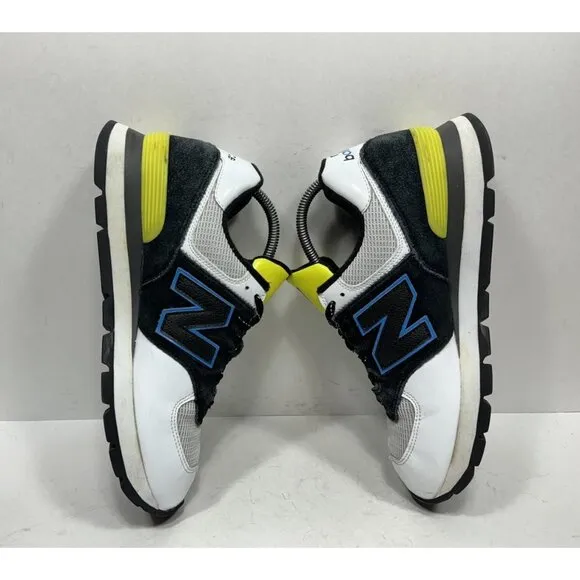 New Balance 574 Rugged Casual Shoes Black White Helium ML574DNI Men’s Size 9.5