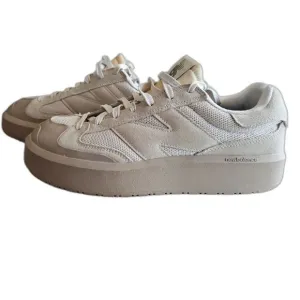 New Balance CT302 Leather Suede Beige Bone Sneakers Tennis Shoes Men Sz 10.5