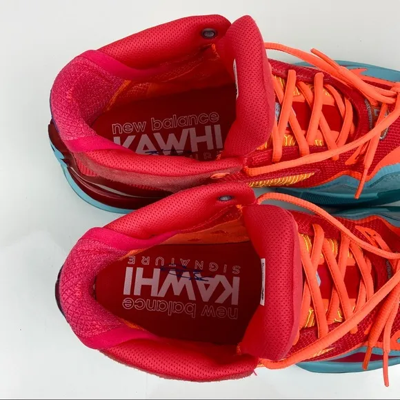 New Balance Men’s Kawhi Leonard Energy Red Athletic Basketball Shoes Size 9 NWOB