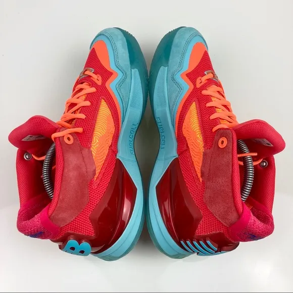New Balance Men’s Kawhi Leonard Energy Red Athletic Basketball Shoes Size 9 NWOB
