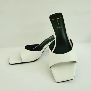 New Black Suede Studio Dia Slide Sandals, Size 8,5