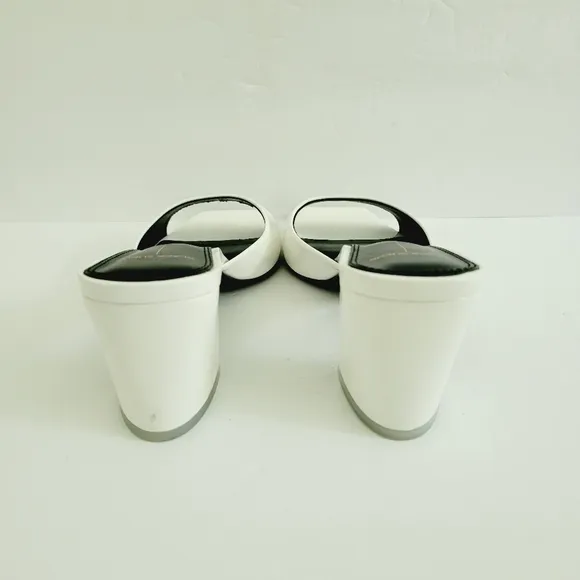 New Black Suede Studio Dia Slide Sandals, Size 8,5