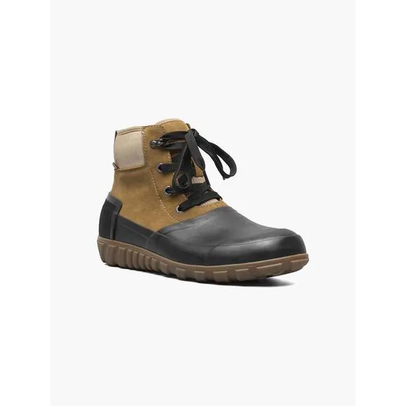 NEW BOGS men's classic casual rain boots in cognac multi