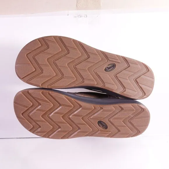 NEW Chaco Wayfarer Leather Sandals J106597 Gray
