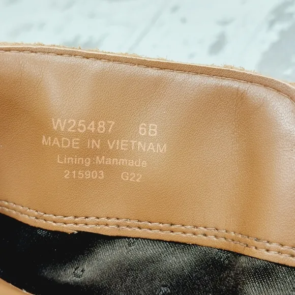 NEW Cole Haan Greenwich Tan Brown Leather Waterproof Tall Boots M982