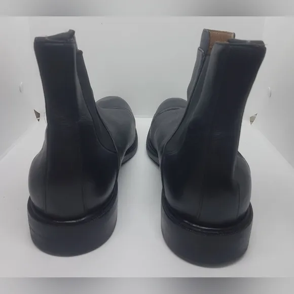 New Cole Haan Warren Chelsea Mens Black Ankle Boots Sz 13