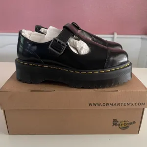NEW DR MARTENS BETHAN LEATHER PLATFORM SHOES