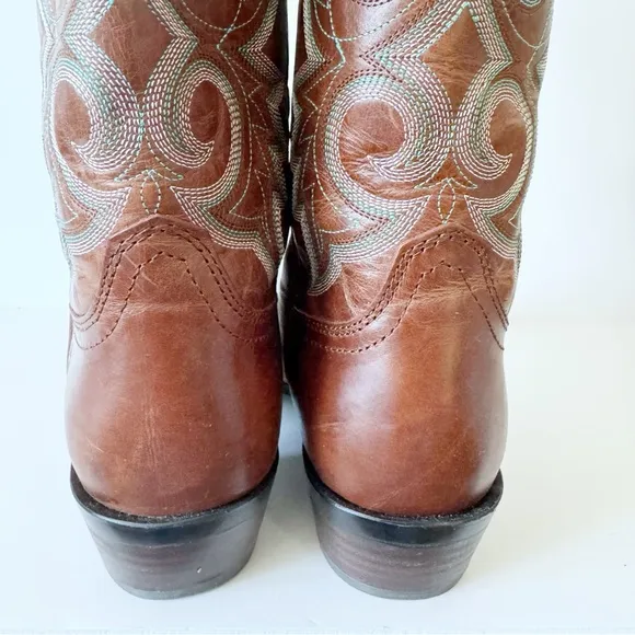 New! Durango Crush 12&quot; Western Snip Toe Golden Brown Sz 9.5