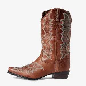 New! Durango Crush 12&quot; Western Snip Toe Golden Brown Sz 9.5