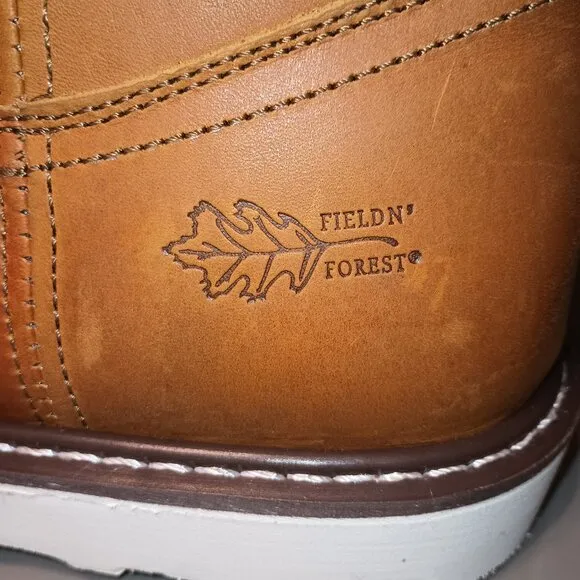 NEW Field N Forest Men’s 12&quot; Wellington Side Zip Work Boots Composite Toe 13