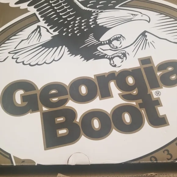 New GEORGIA BOOT &quot;Homeland&quot; G111 Steel Toe Work Boots Size 10M USA