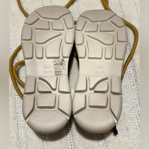 NEW H&amp;M CHUNKY SANDALS, sz 38-39