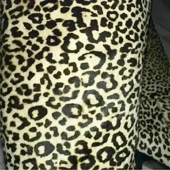 NEW in BOX  Marc Fisher Ginnie Cheetah Calf Hair tall Boots Sz 6.5