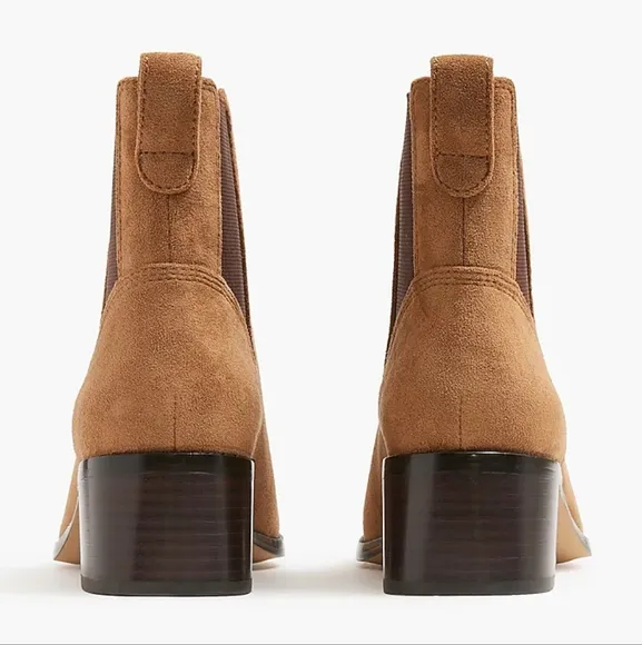 NEW J. CREW | Chelsea Suede Ankle Boots