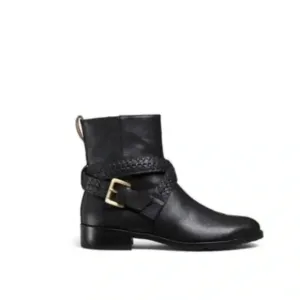 New Jack Rogers Eliza Moto Black Bootie Sz 8