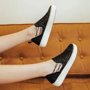 NEW Jambu Erin Sneakers - Suede Black Solid For Women 210
