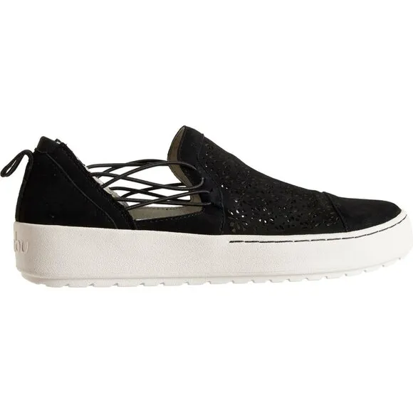 NEW Jambu Erin Sneakers - Suede Black Solid For Women 210