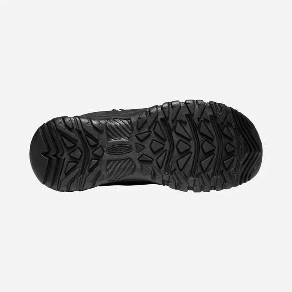 NEW KEEN men's targhee exp mid waterproof hiking boots in black/black