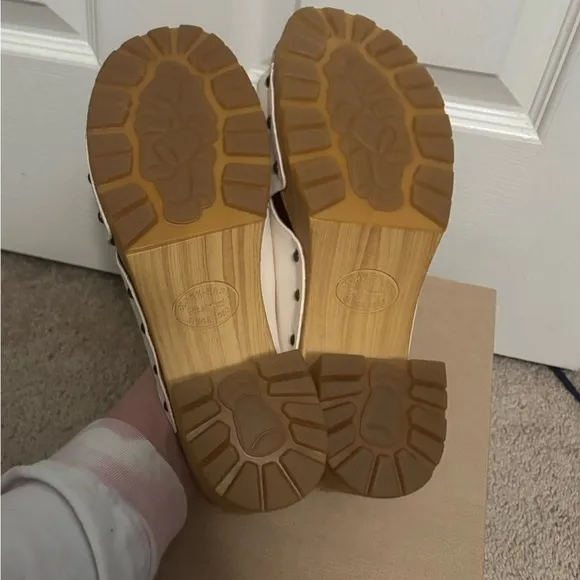 NEW Kork-Ease | Tatum Cream Leather Sandals Sz 10