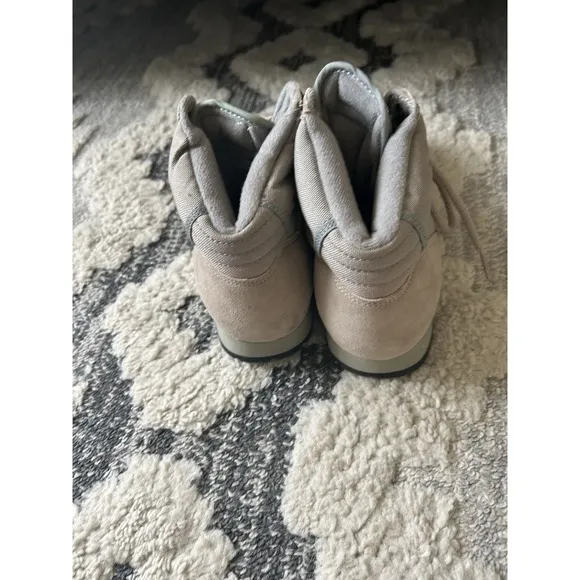 NEW LL Bean Merrell Boots Mens 7 Tan Suede High Top Air Cushion Hiking Camp