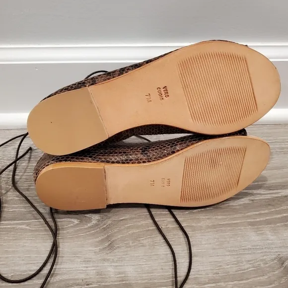 NEW Matisse Farrel Sandals Brown Snake Print