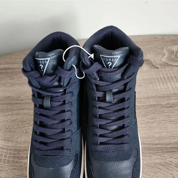 NEW MEN'S GUESS BLUE COLOR  ATHLETIC SHOES 9,5 SIZE