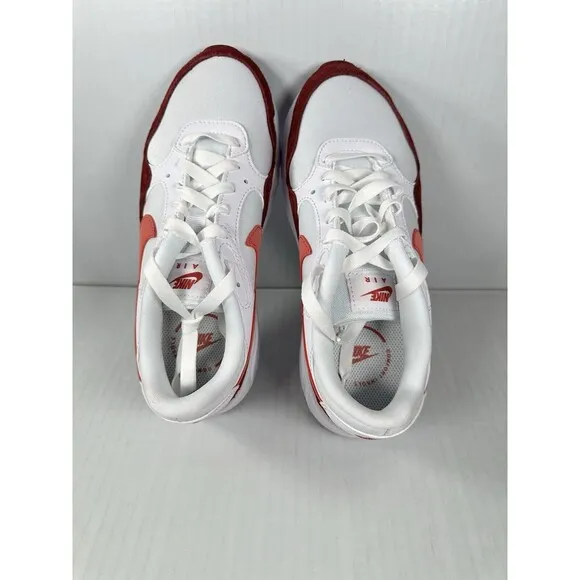 NEW Nike Air Max SC Women's Size 6.5 White Black Red Athletic Shoes FJ3242-100