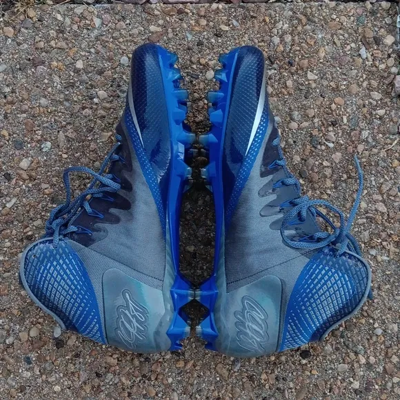 New Nike flyweave CJ3 elite TD blue athletic shoes mens 11.5