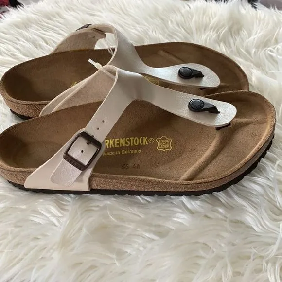 NEW Pearl Birkenstock 40 Sandals