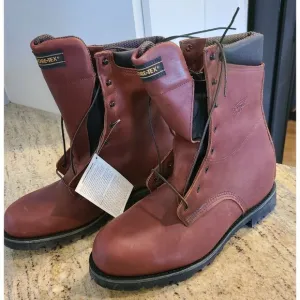 New! Red Wing Mens Size 12 EE 1229 Boot Brown Leather Vibram Goretex Work Boots