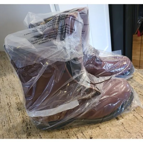 New! Red Wing Mens Size 12 EE 1229 Boot Brown Leather Vibram Goretex Work Boots