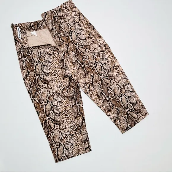 NEW! REFORMATION DREE PANT MAMBA ANIMAL PRINT