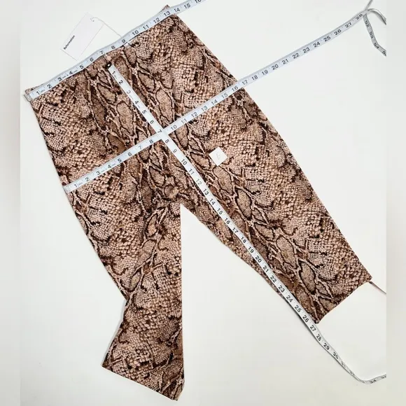 NEW! REFORMATION DREE PANT MAMBA ANIMAL PRINT