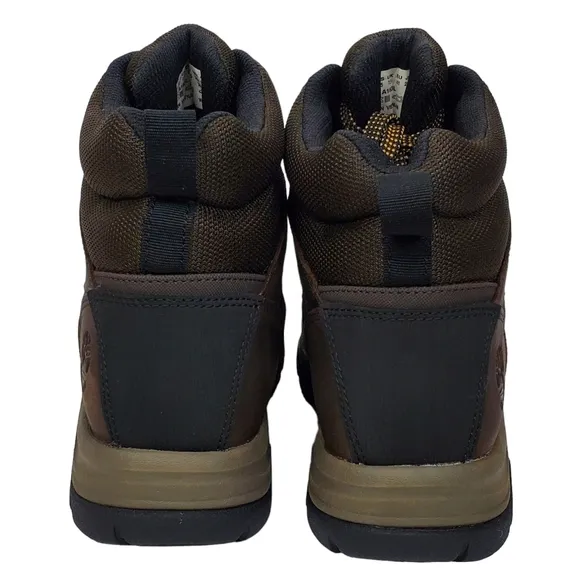 New Timberland womens keele ridge waterproof leather mid hiking boots brown work