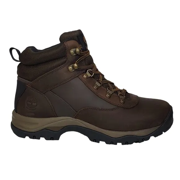 New Timberland womens keele ridge waterproof leather mid hiking boots brown work
