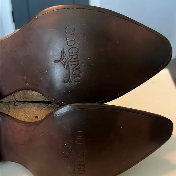 NEW with tags Old Gringo Tan Ankle Boots