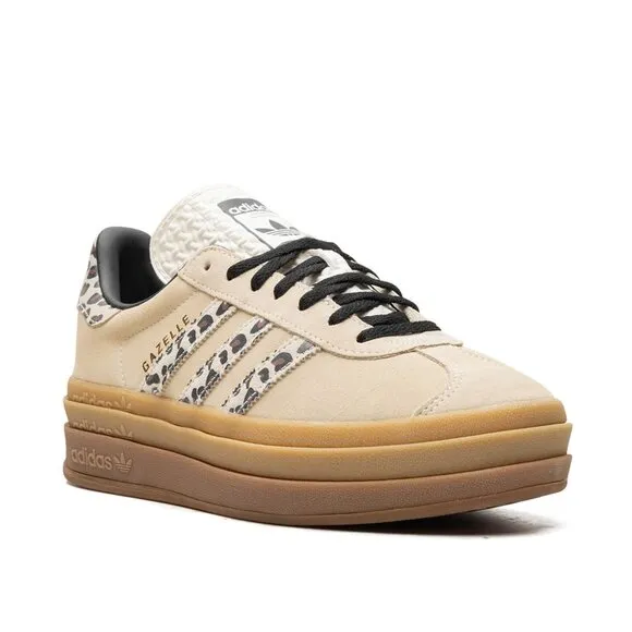 [NEW] Women's adidas Gazelle Bold Shoe 'Cream White' JI1370
