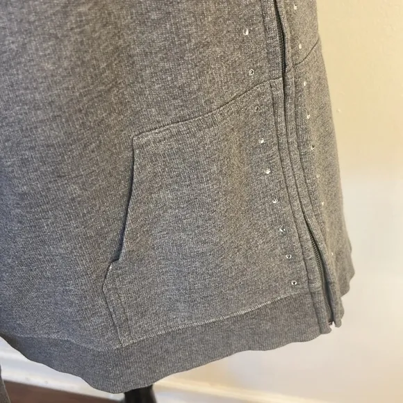 New York and Company Cotton Zip Up, Sz. XL.