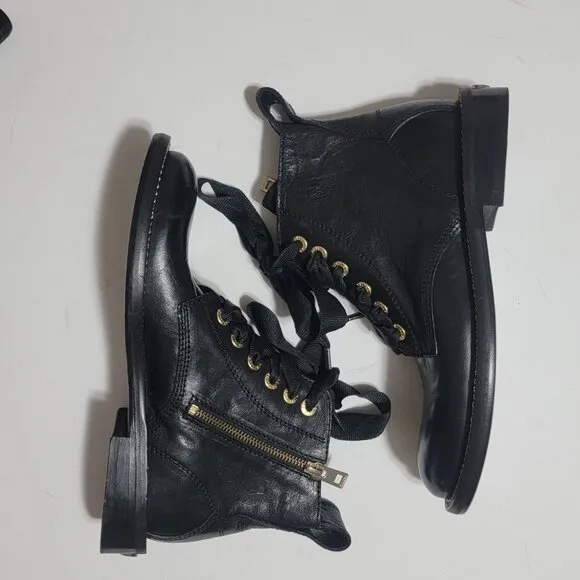 NEW Zadig &amp; Voltaire Laureen Jumbo Lace Boots Womens 8 Whimsygoth Designer